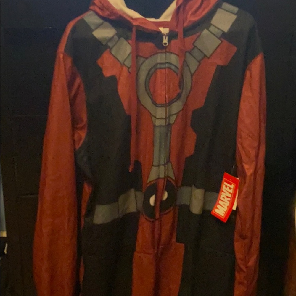 Deadpool onesie NWT
